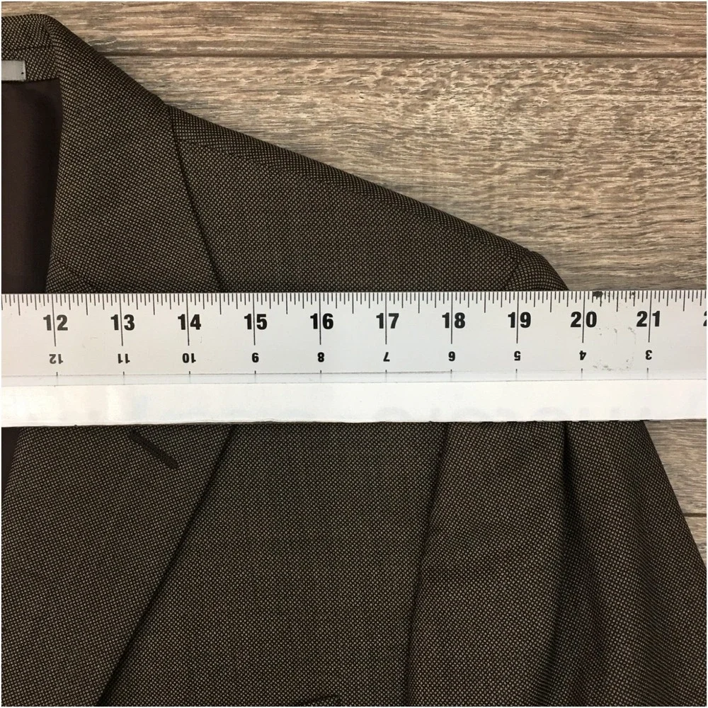 HICKEY FREEMAN Mens Blazer Sport Coat Casual Jacket‎ Size 42L Classic Wool Suit